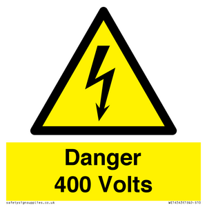 Danger 400 Volts